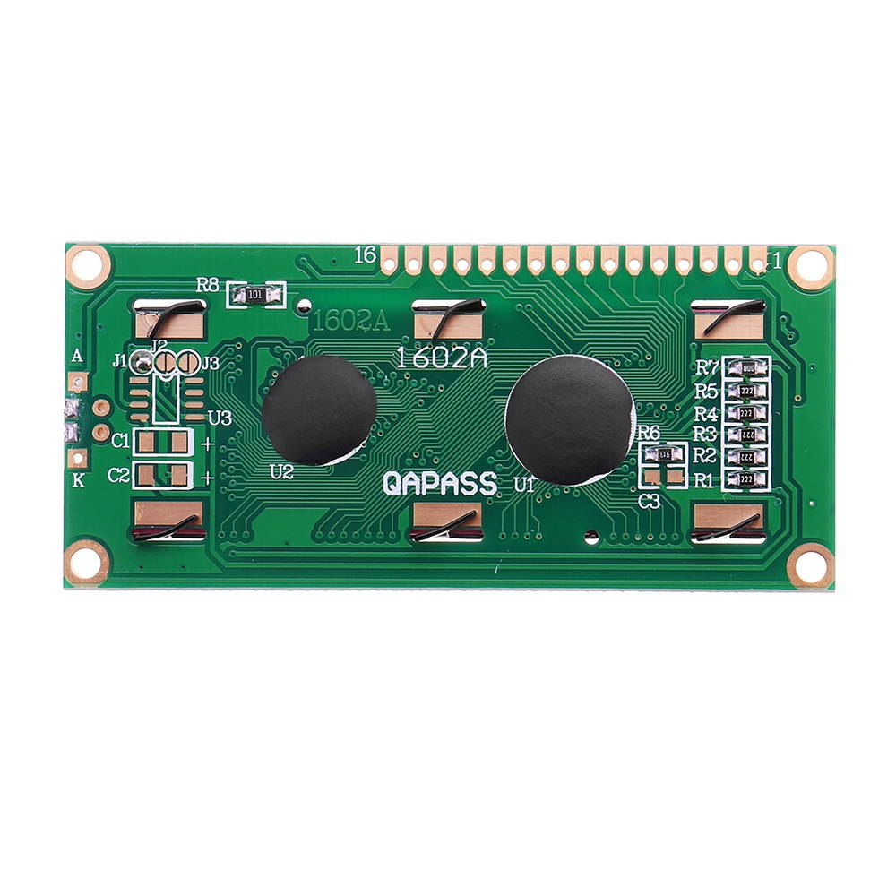 5Pcs 1602 Character LCD Display Module Blue Backlight for Arduino - products that work with official Arduino boards