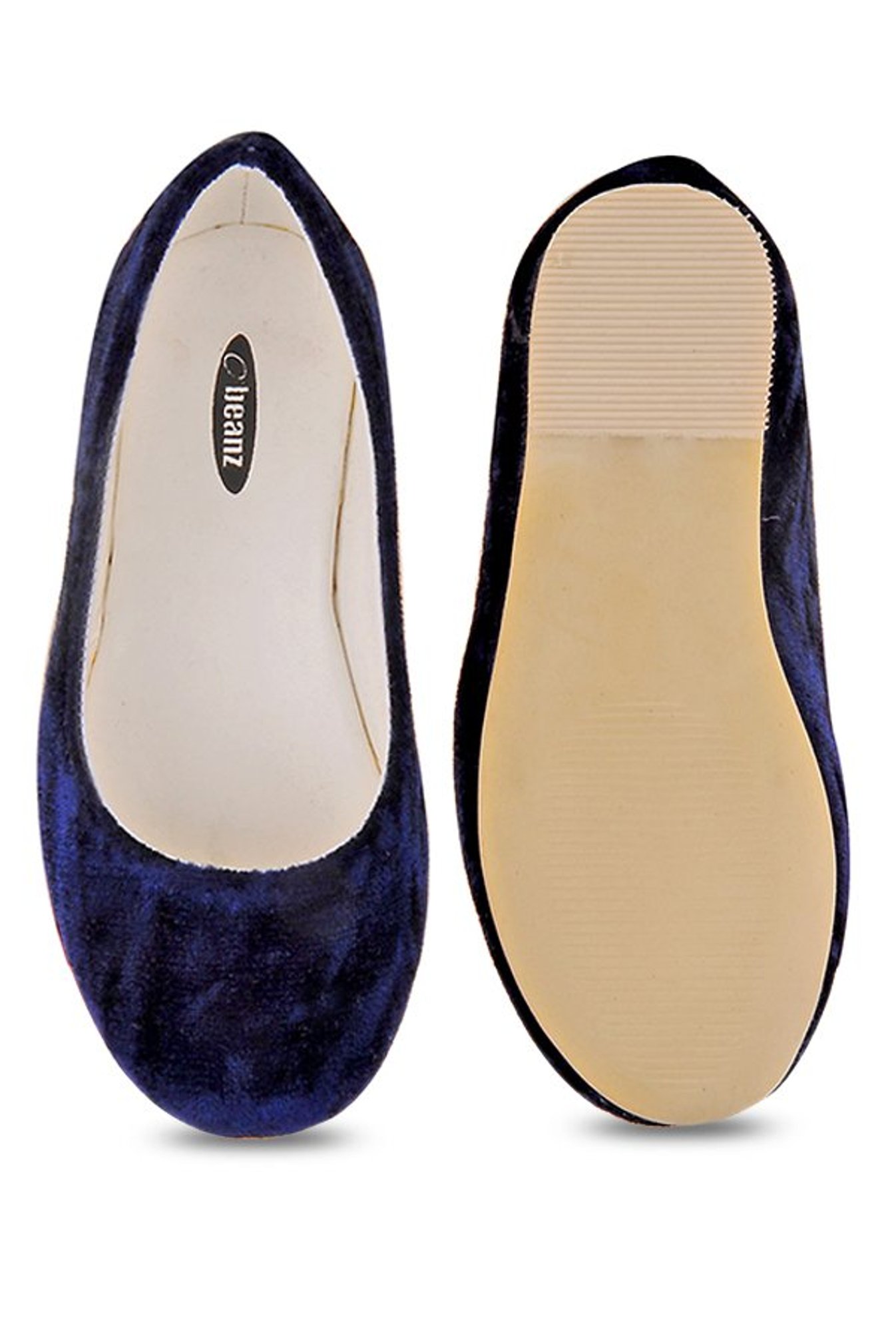 Beanz Kids Izabel Navy Flat Ballets
