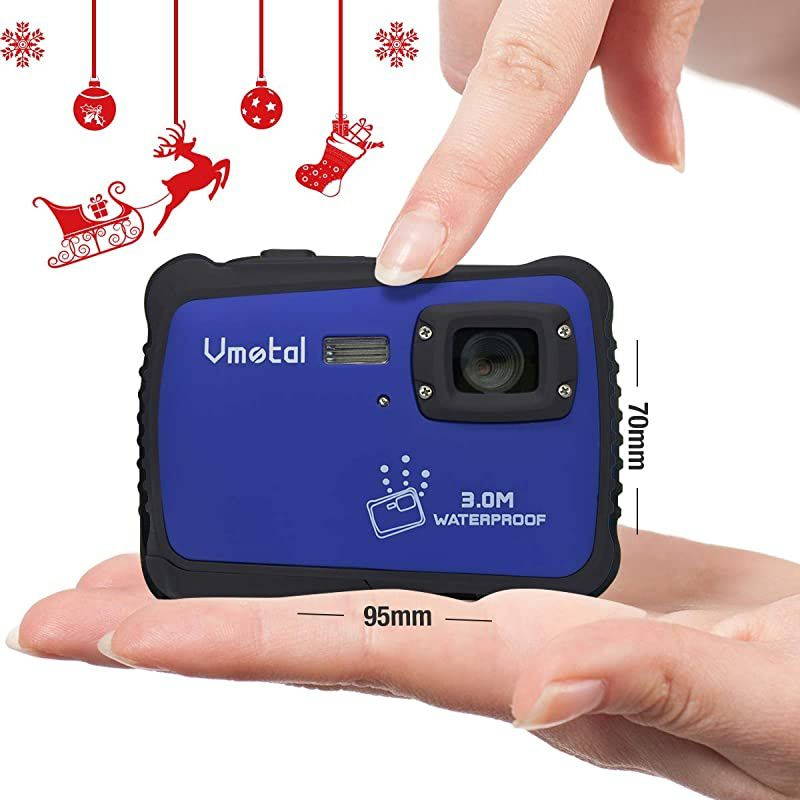 Kids Waterproof Camera,  Digital Camera for Kids 2.0 Inch TFT Display Children Kids Digital Camera (Yellow)