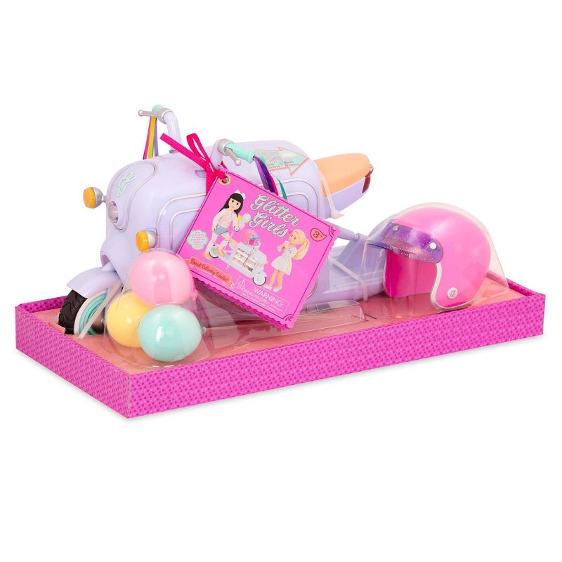 Glitter Girls Donut Delivery Scooter with Electronics