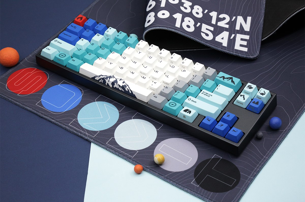 Varmilo Miya68Mac Summit Red Cherry MX Switch Keyboard 68Keys USB Type-C Wired Keyboard PBT Keycaps