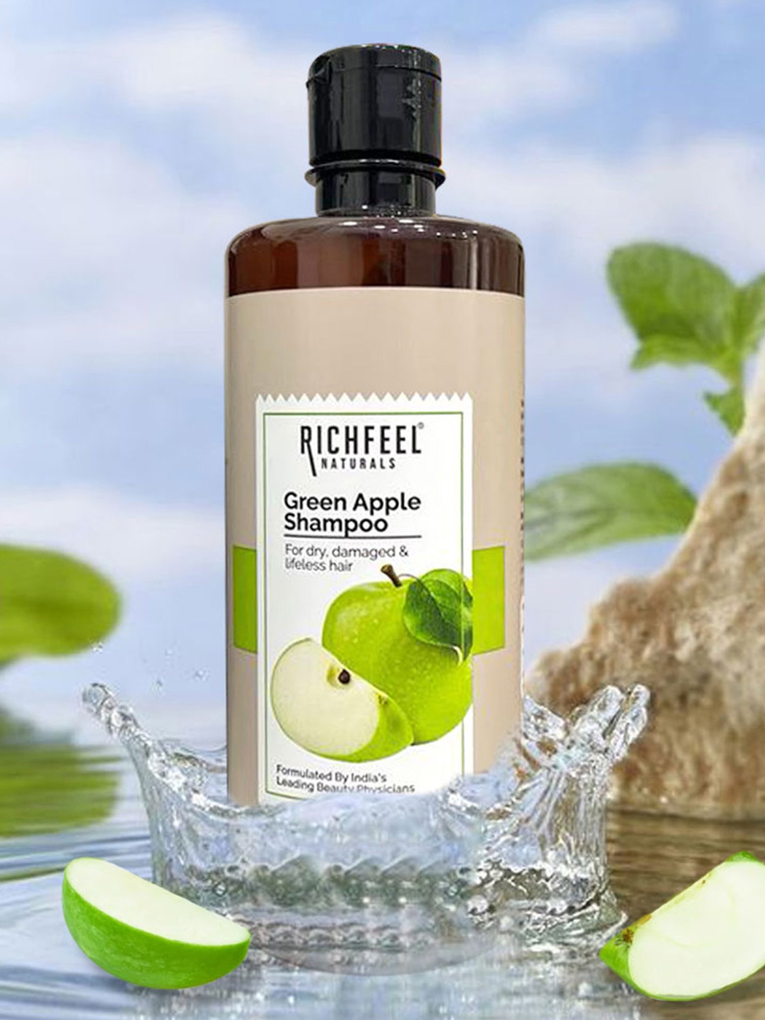 Richfeel Green Apple Shampoo - 500 ml