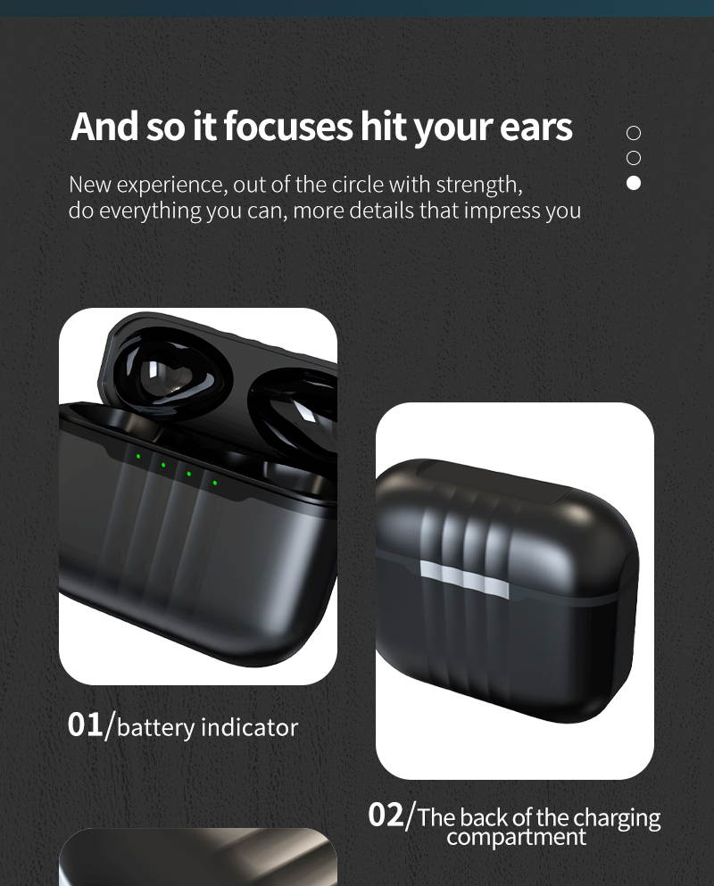 Wireless Earbuds,Wireless Headphones,Wireless Bluetooth Earbuds, Waterproof Headset, Binaural Stereo Bluetooth Earphones, Anc In-Ear Bluetooth Headphones,For Sports/Driving/Travel