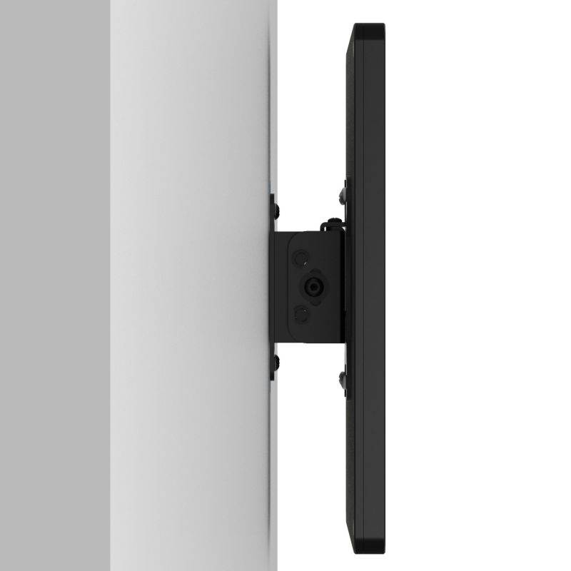 VidaMount Black Home Button Covered Enclosure and Tilting VESA Slim Wall Mount [Bundle] compatible with iPad Pro 12.9" (1st/2nd Gen)