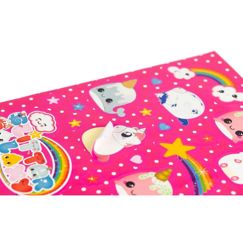 Se7en20 Glitter Galaxy Sticker Friends Sheet Wave 2