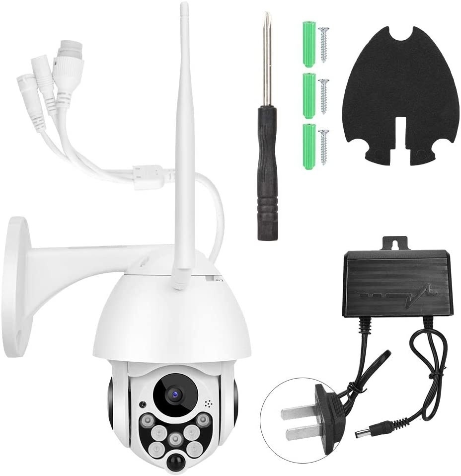 DAUERHAFT Wireless Camera Security Camera 1080P for Offices Safety Two-Way Voice Video(100-240V U.S. regulations)