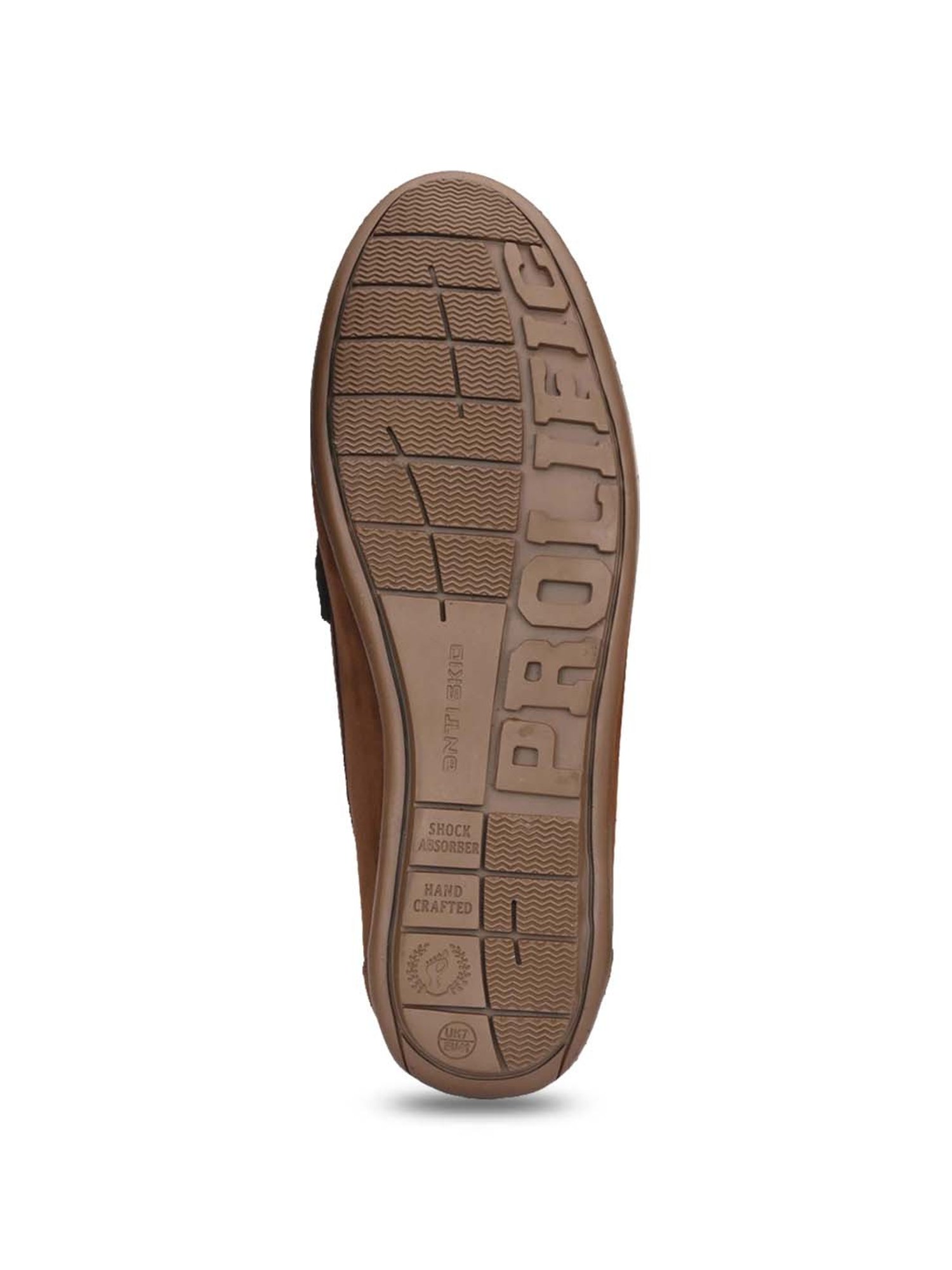Prolific Men's Umber Brown Casual Loafers