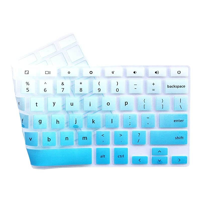 Skin for Dell Inspiron 116 Chromebook 3100 C3181 P22T Dell Chromebook 11 3120 3180 3181 3189 5190 Dell Chromebook 13 3380 Not fit Dell Inspiron 11 3180 Windows Laptop Blue Ombre