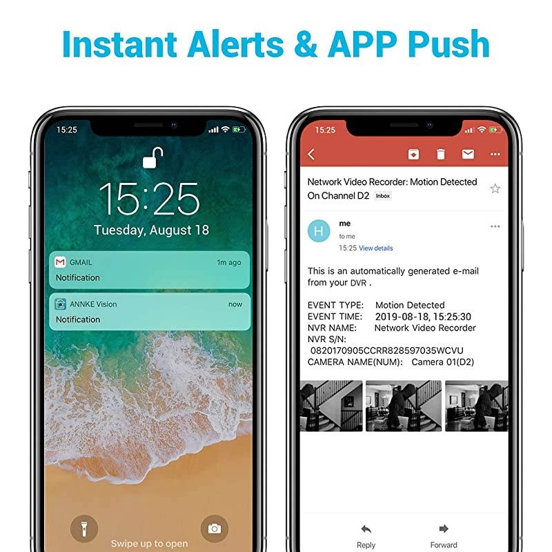 8CH 5in1 1080P Lite Security Standalone DVR H264+ HDMI Output Quick QR Code Scan and Easy Remote View for Home Security Surveillance Camera SystemNO Hard Drive Included
