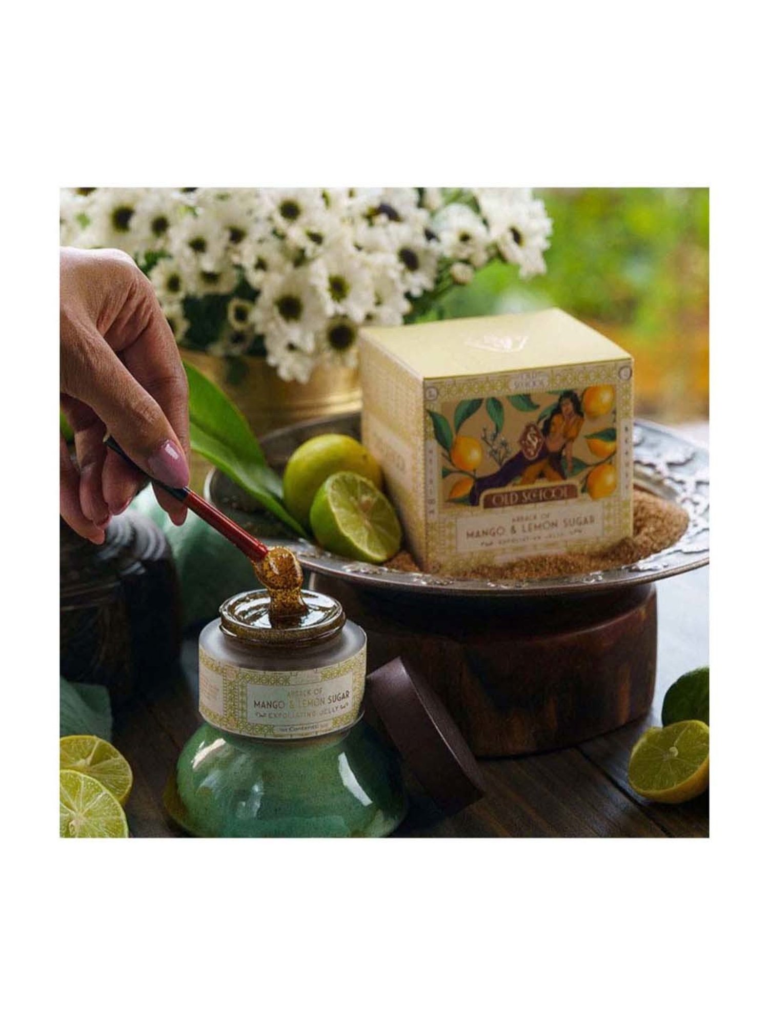 Old School Rituals Arrack of Mango & Lemon Sugar Exfoliating Jelly - 50 gm