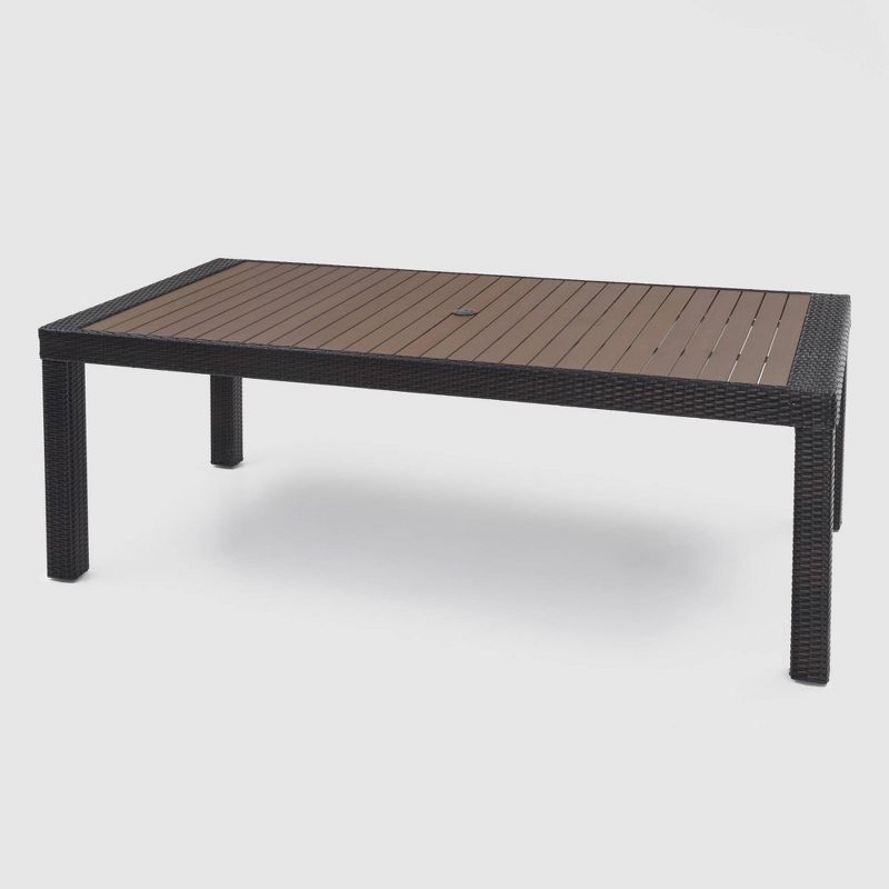 Circi 5pc Outdoor Dining Set - Black and Charcoal - CosmoLiving by Cosmoplitan