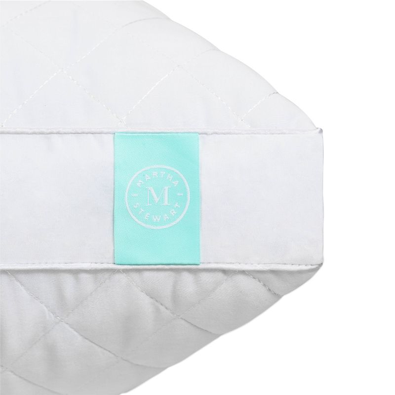 Downlite Soft White Goose Down Hypoallergenic Pillow &ndash; Perfect for Stomach Sleepers Standard