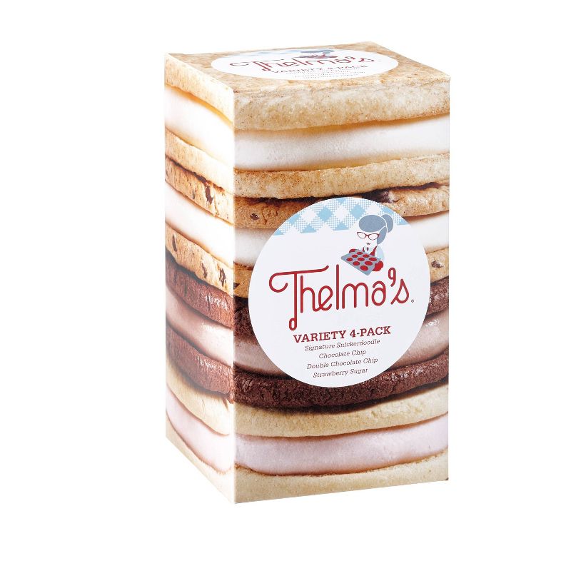 Thelma's Ice Cream Sandwich Variety Pack - 4ct/22oz