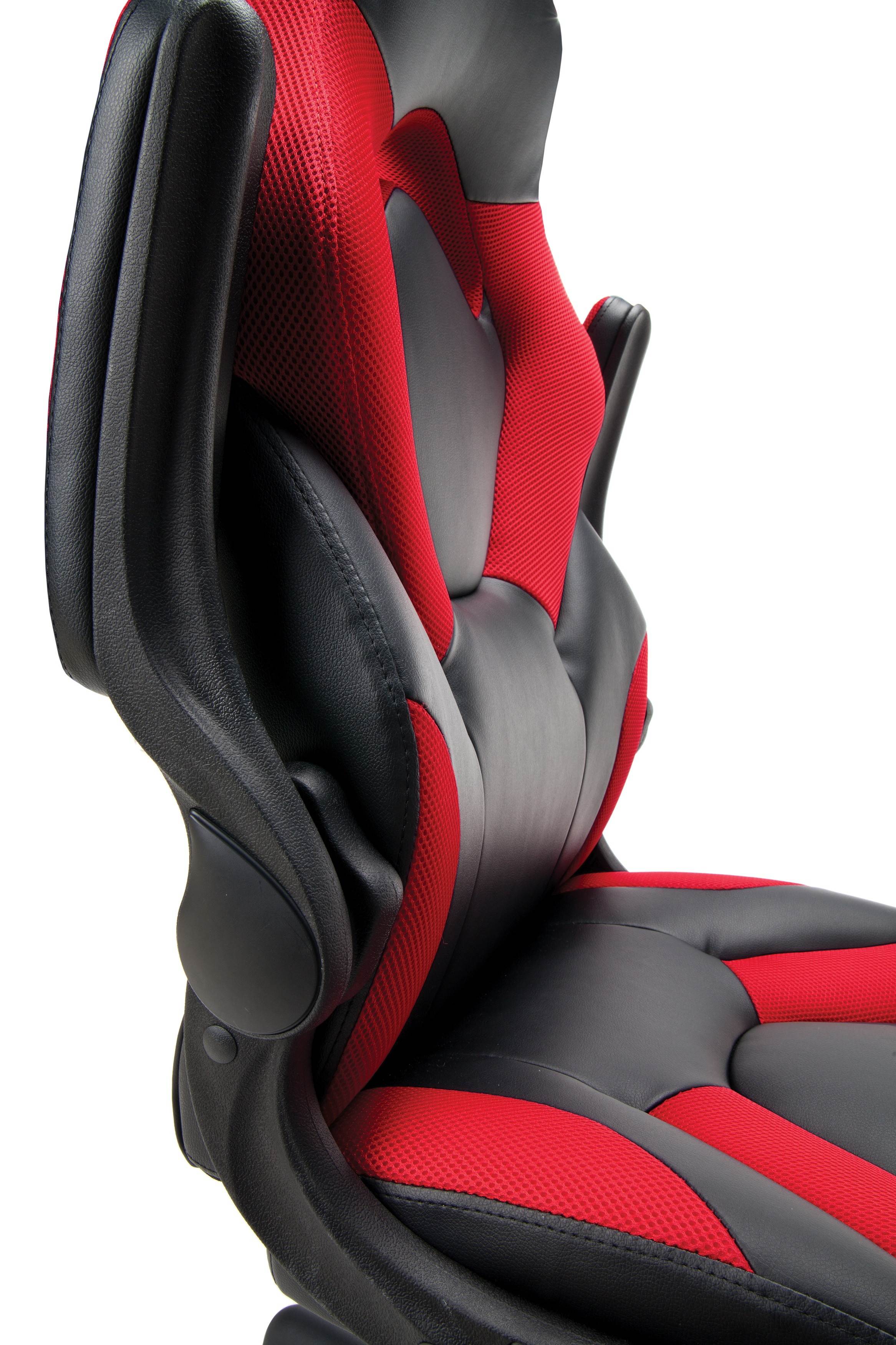 Gaming Chair, Racing Style Computer Desk Chair Padded Armrests Ergonomic Lumbar Support Adjustable Height