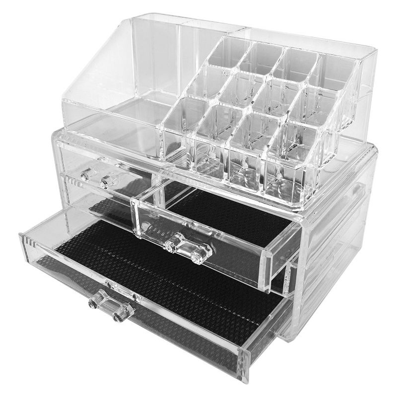 Sorbus Stackable Makeup Storage Set - Style 5