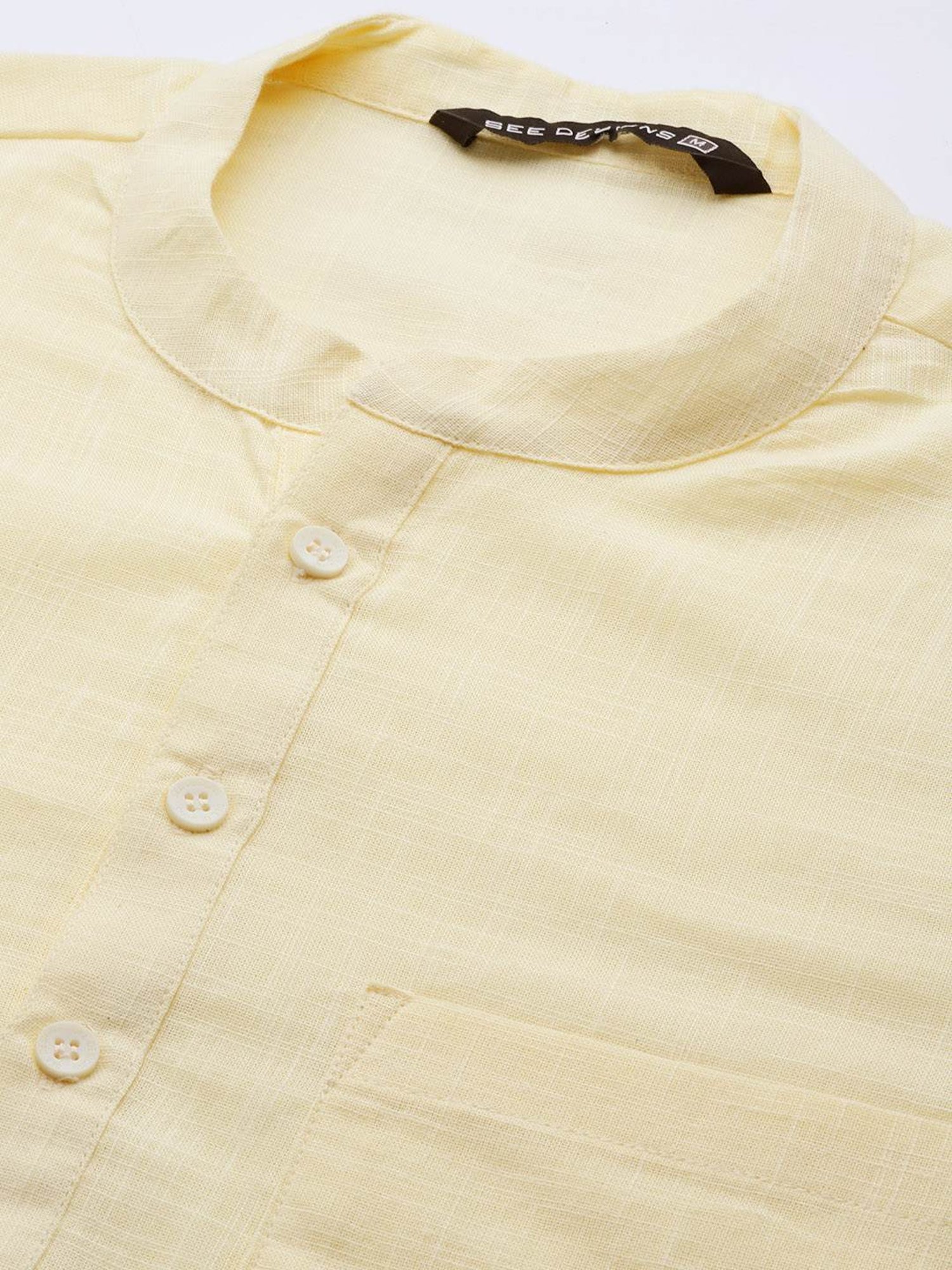 Vastramay White Cotton Straight Fit Embroidery Ethnic Suits