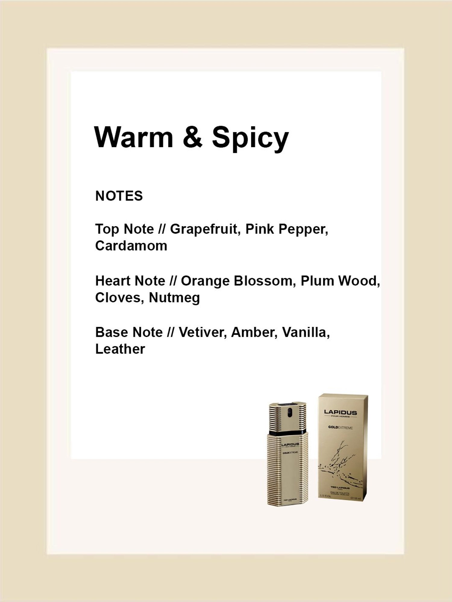 Ted Lapidus Pour Homme Gold Extreme Eau de Toilette - 100 ml