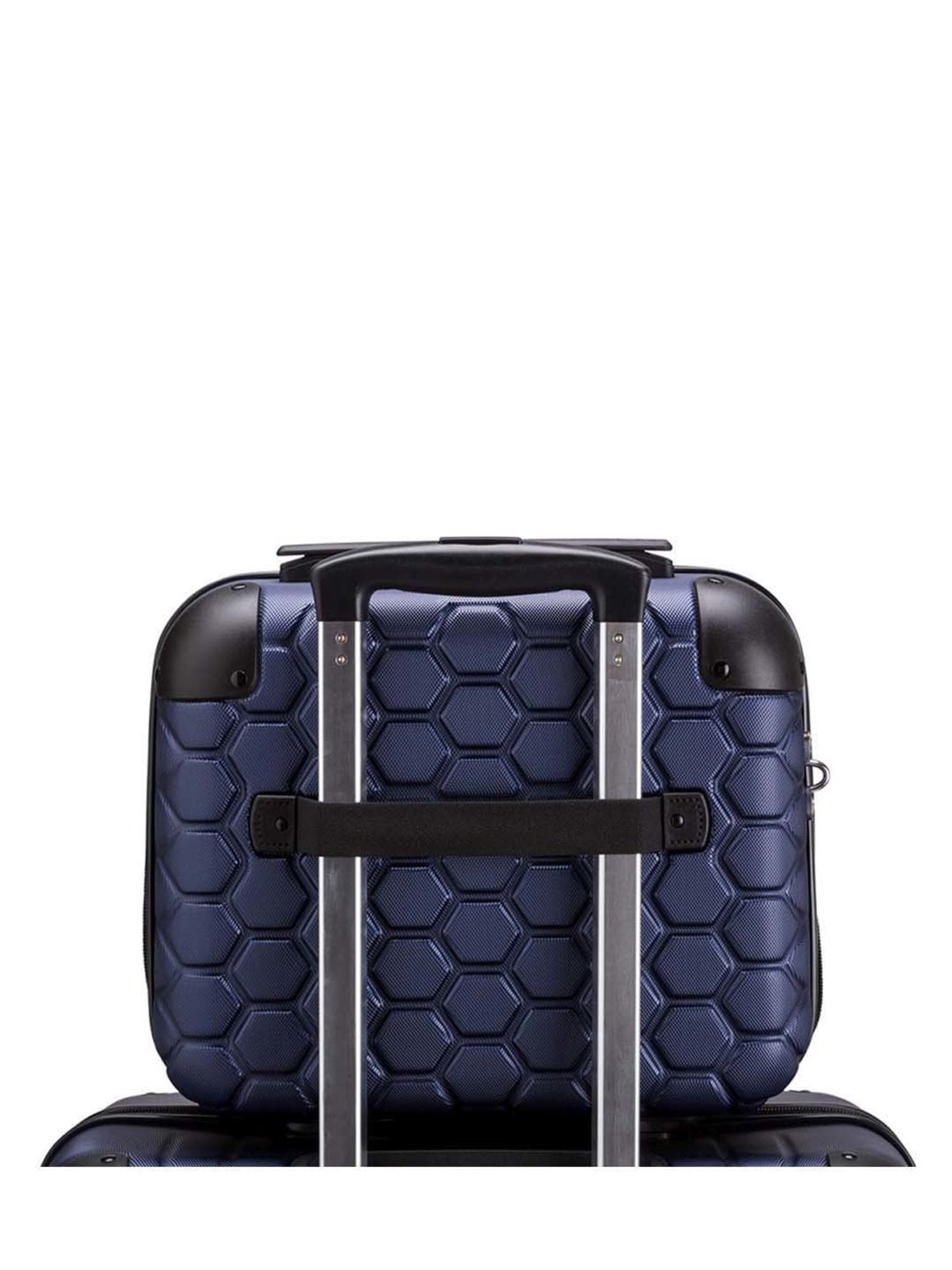 Carpisa Navy Gotech Green Beauty Mini Vanity Bag