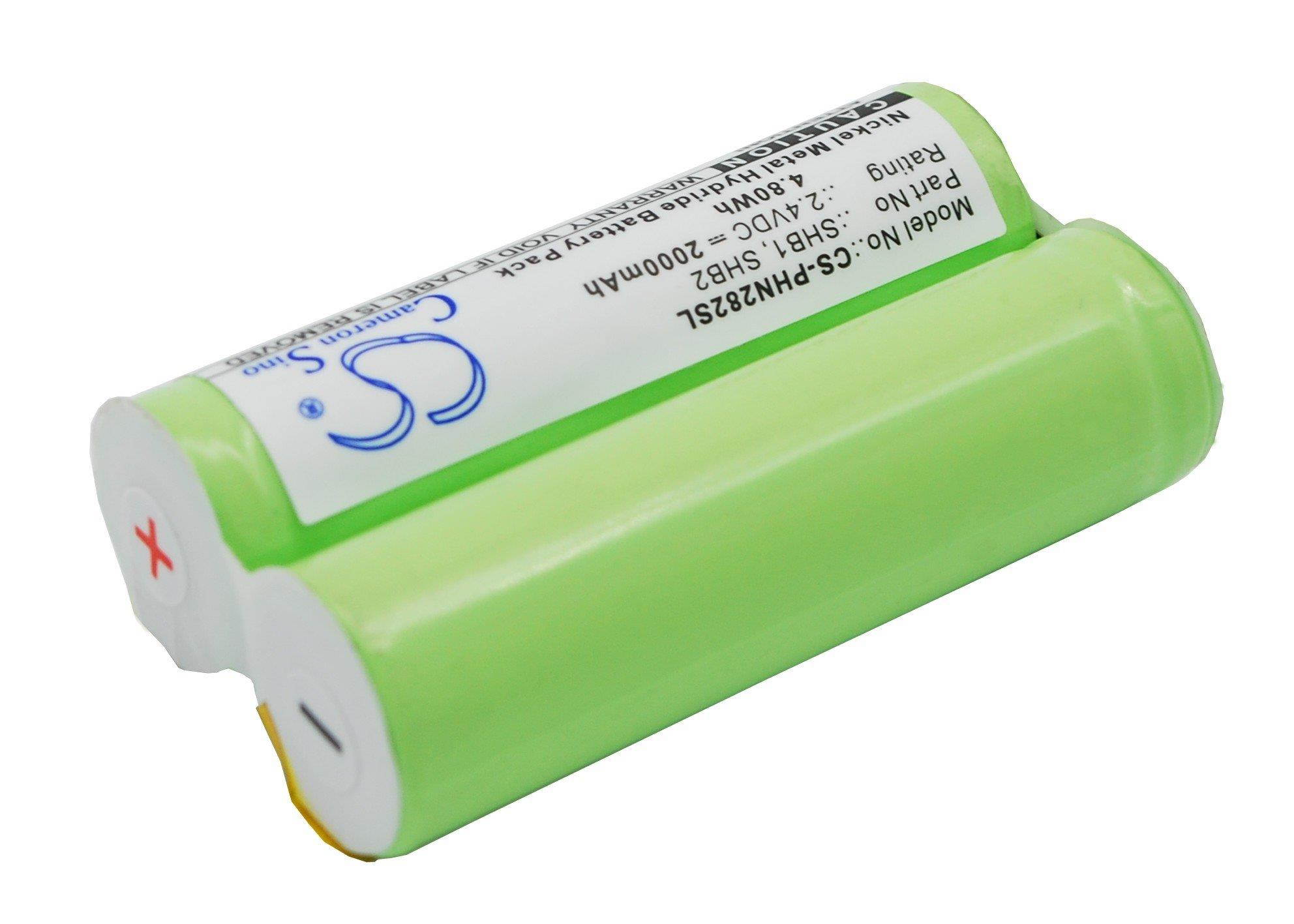 2000mAh / 4.80Wh Battery For PHILIPS Norelco 5855XLD,
