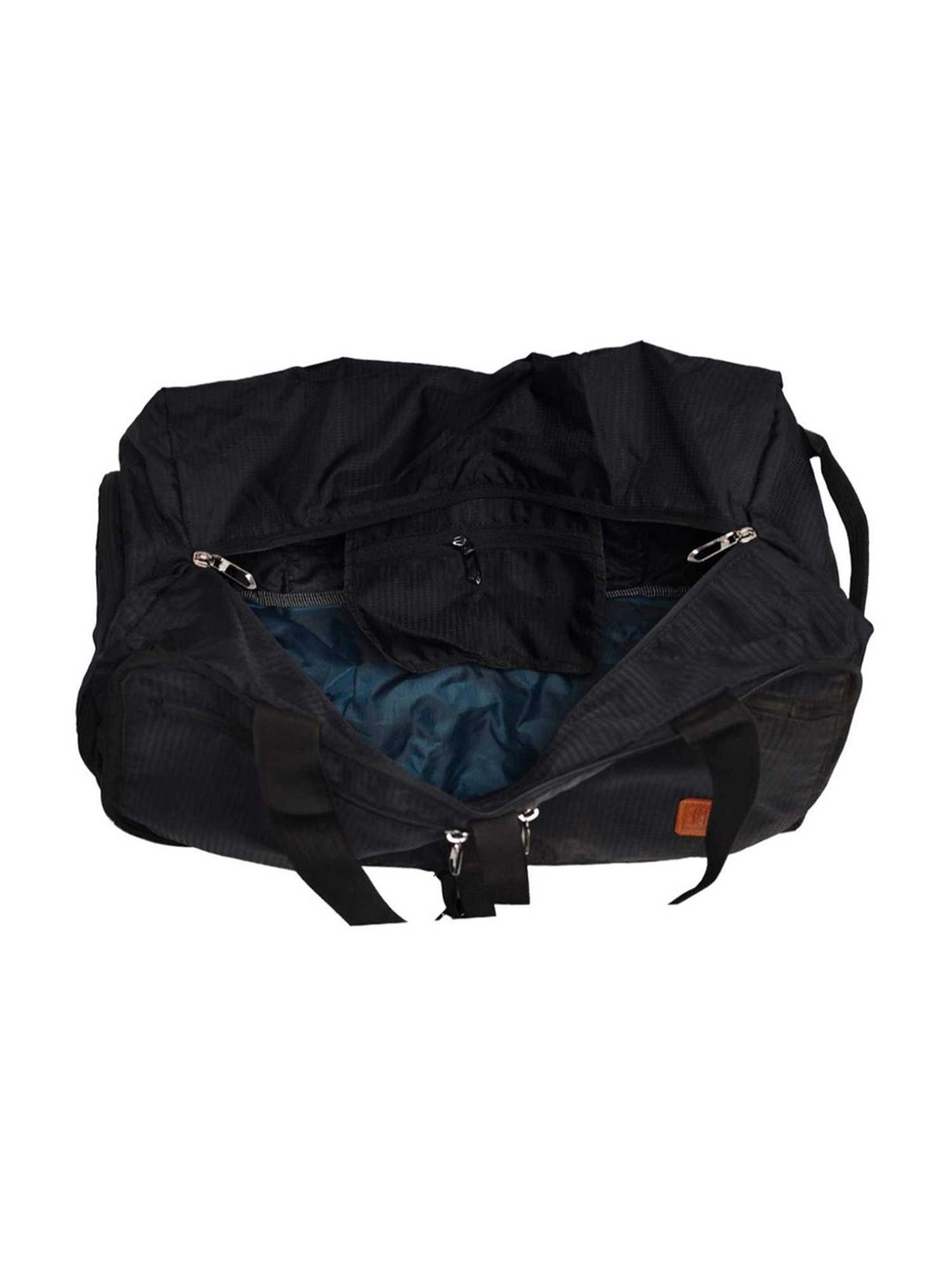 Fly Fashion Black Solid Large Duffle Bag