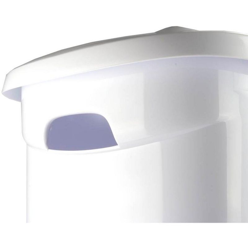 Household Essentials Rolling Laundry Hamper Storage Cart Natural/Light Ash