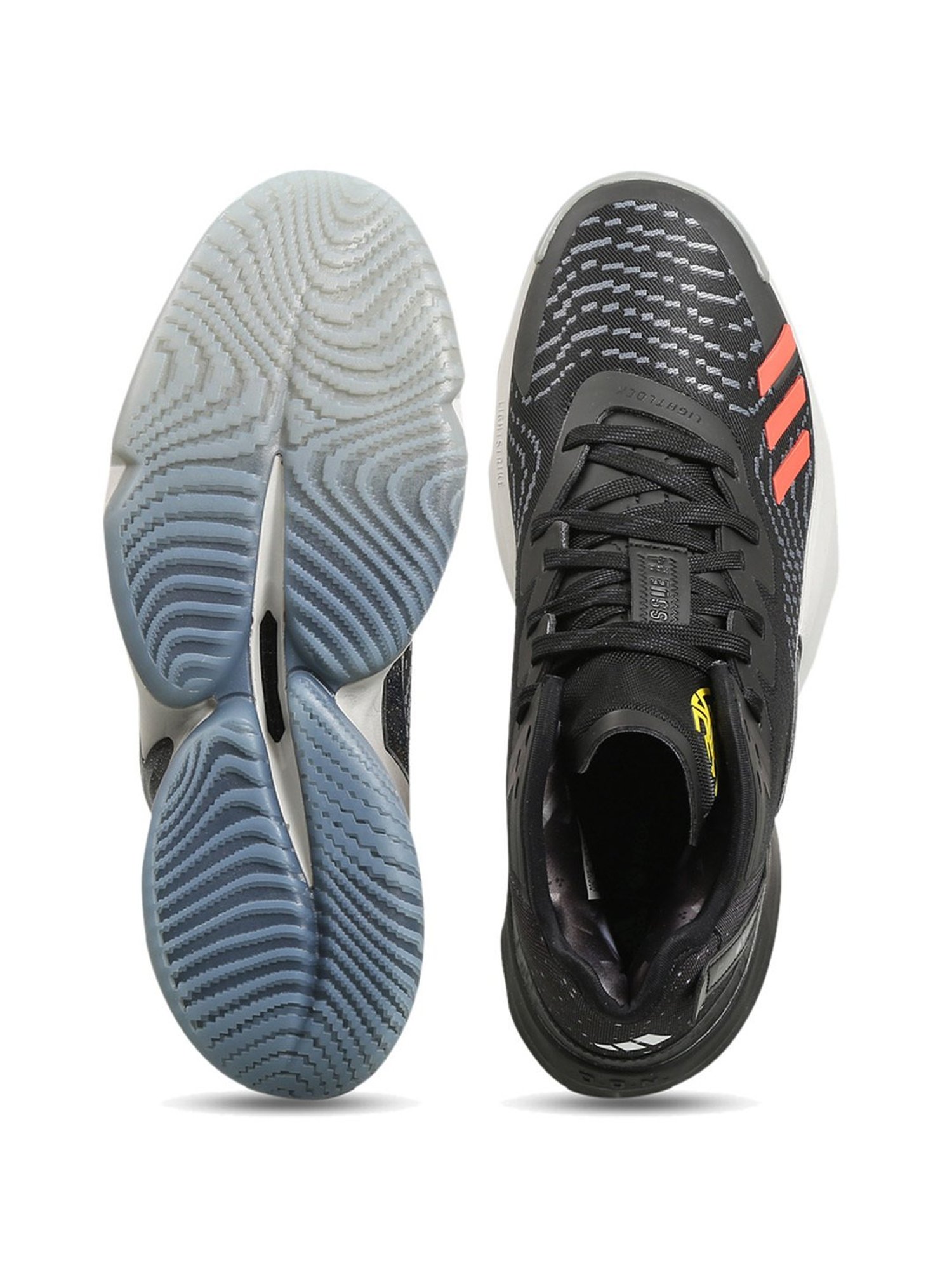 Adidas Men's D.O.N. Issue 4 Black Basketball Shoes