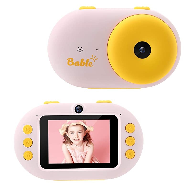 Gift Camera for Kids, 1080P Waterproof Camera for Kids, 8MP/16MP Kids Digital Camera with 2.4'' Screen, Underwater Video Camera Camcorder Best Present for Boys Girls Included 16GB Micro SD Card
