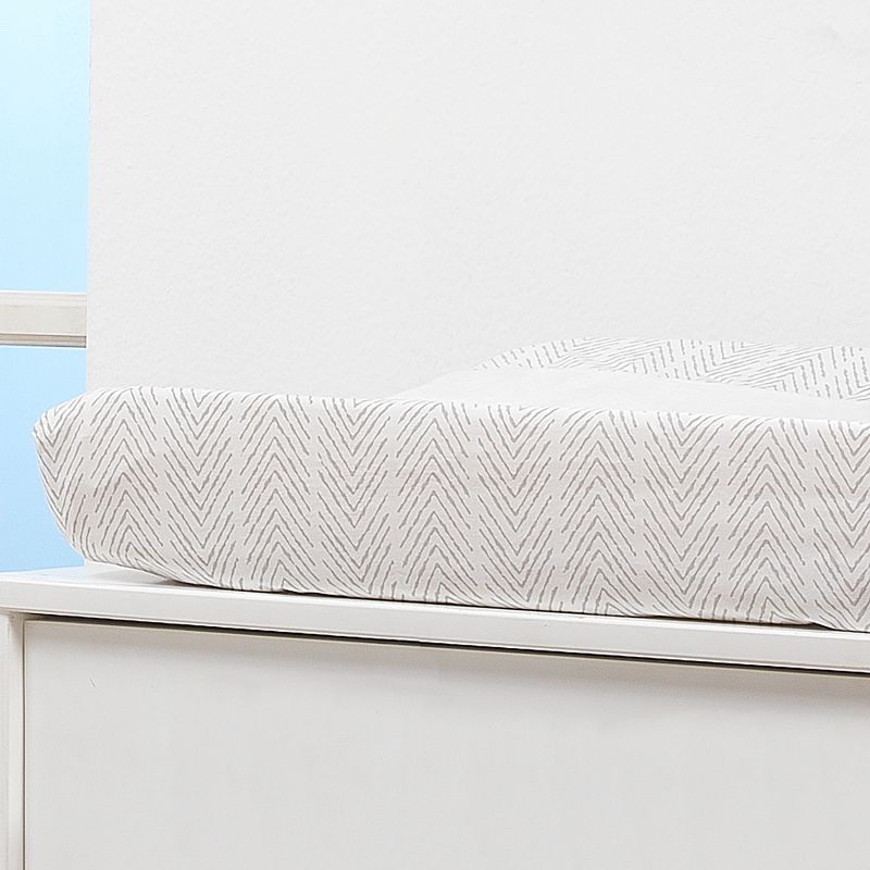 Bedtime Originals Blossom Watercolor Floral Changing Pad Cover - Pink/Gray