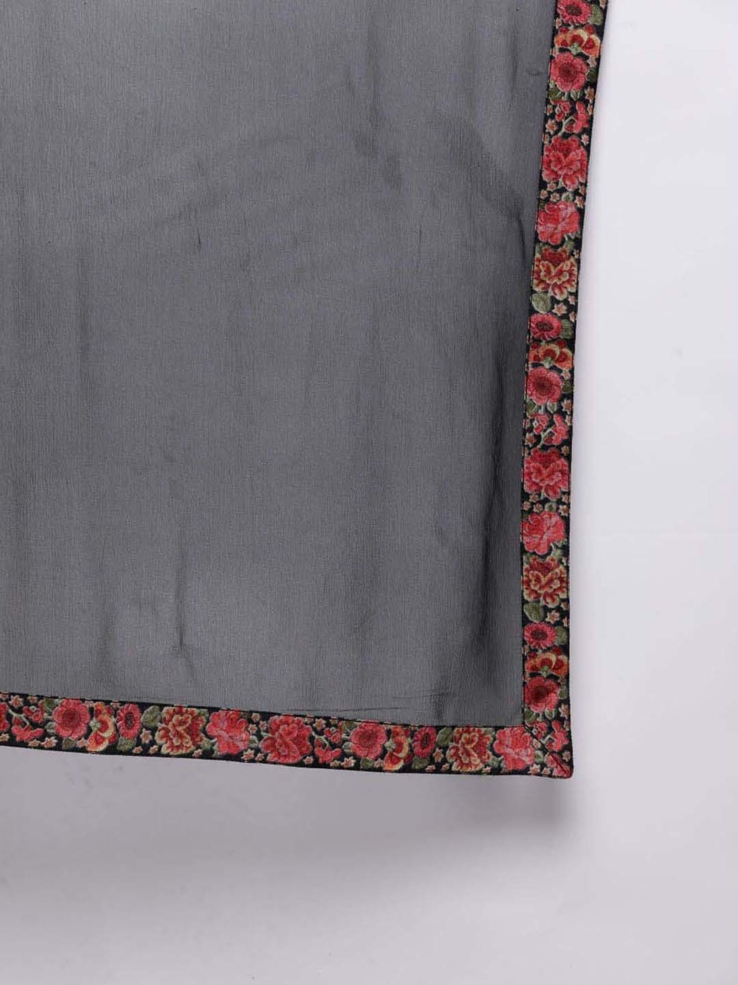 Libas Black Printed Kurti Sharara Set With Dupatta