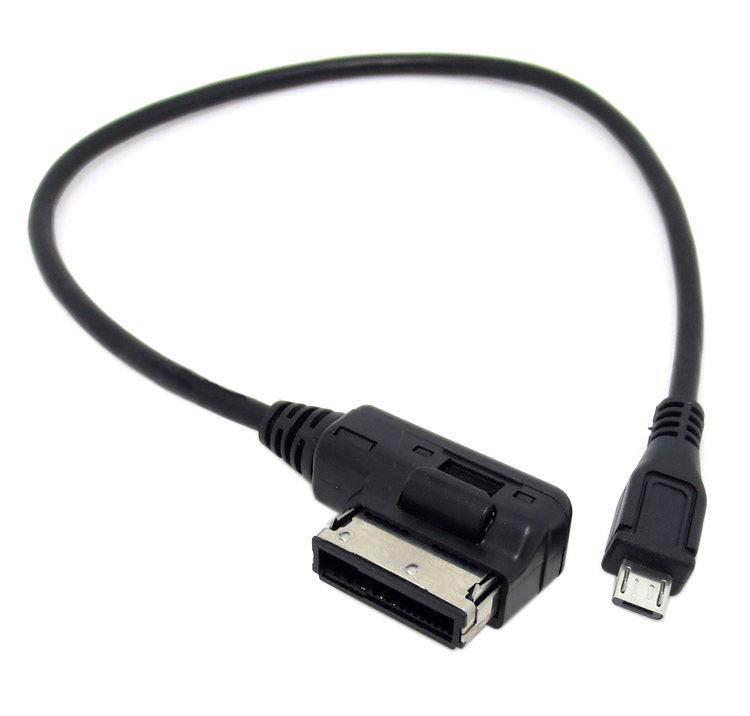 Media In AMI MDI Micro USB Charge Adapter Cable For Car VW AUDI 2014 A4 A6 Q5