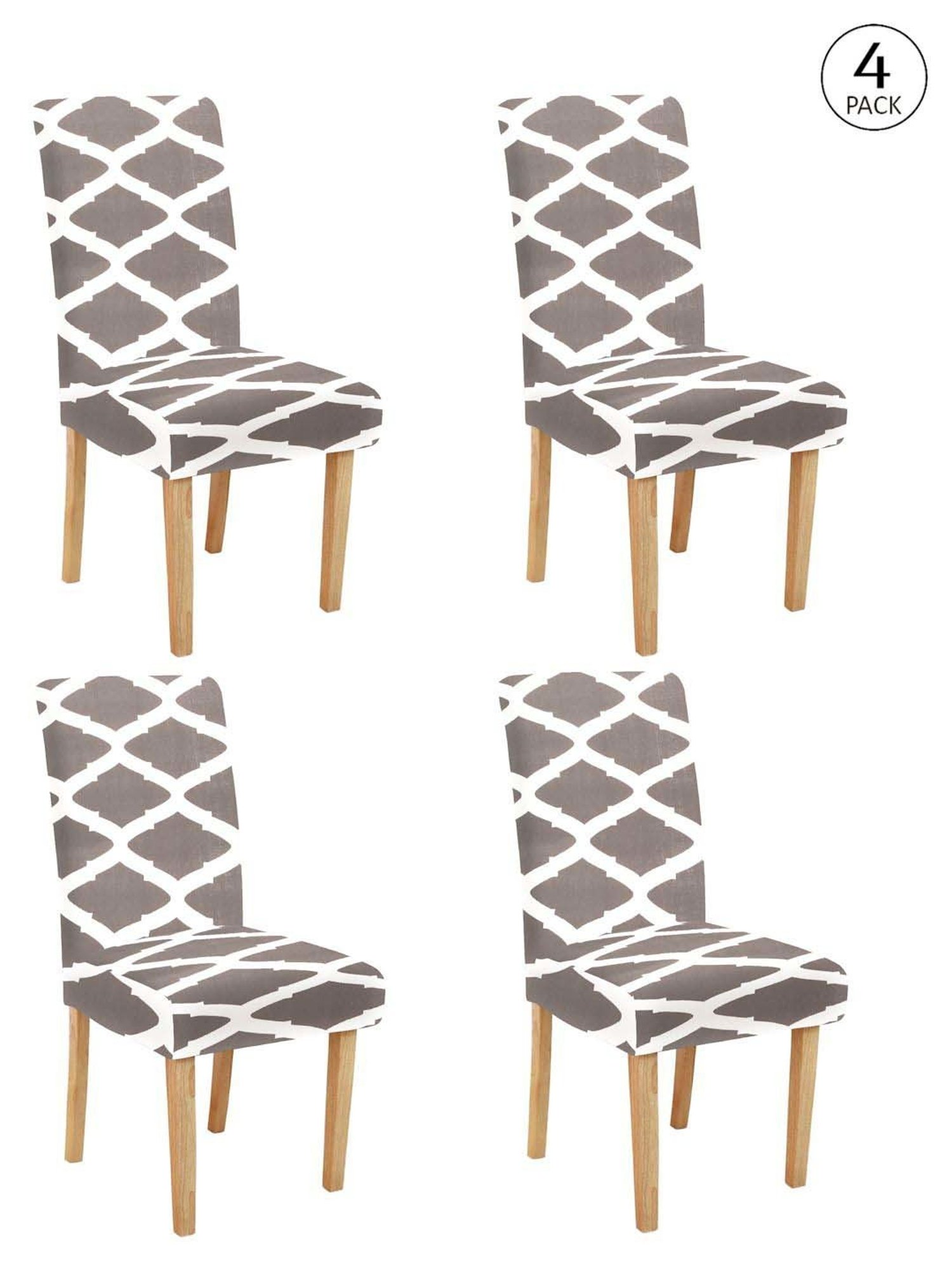 MODERN HOMES White Cotton Hand-Knotted Curtain Ropes - Set of 2