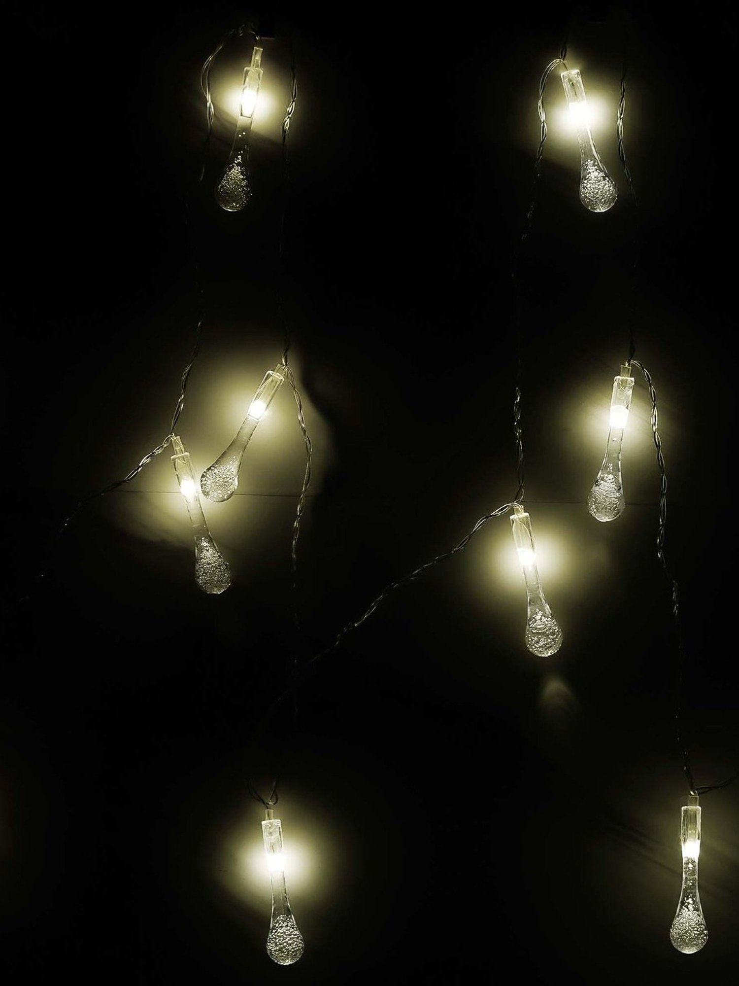 eCraftIndia Bubble Tube Steady, Blinking Color Changing LED Fairy String Lights