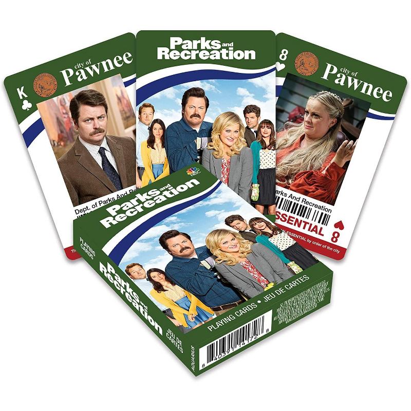 NMR Distribution Parks & Recreation Playing Cards | 52 Card Deck + 2 Jokers