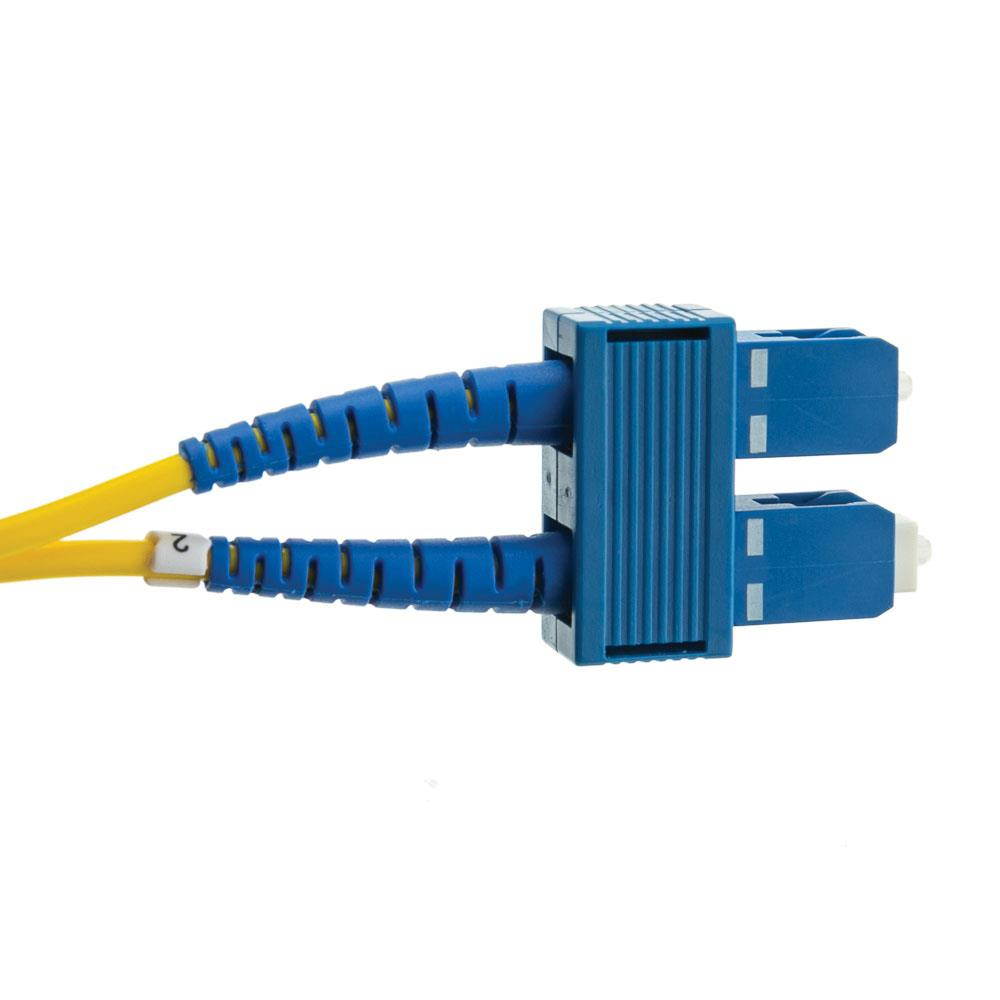 Fiber Optic Cable, SC / SC, Singlemode, Duplex, 9/125, 4 meter (13.1 foot)