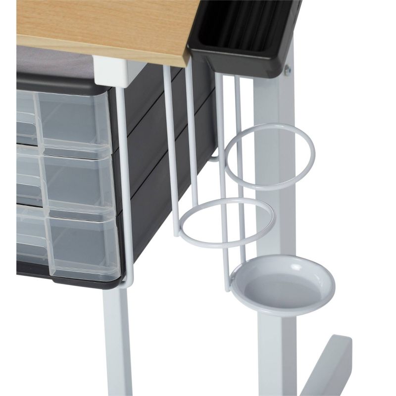 Deluxe Craft Station - White/Maple