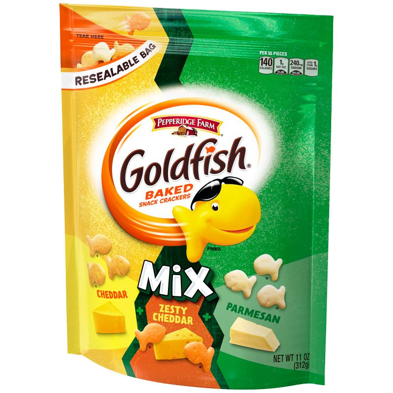 Pepperidge Farm Goldfish Three Cheese Crackers - 11oz