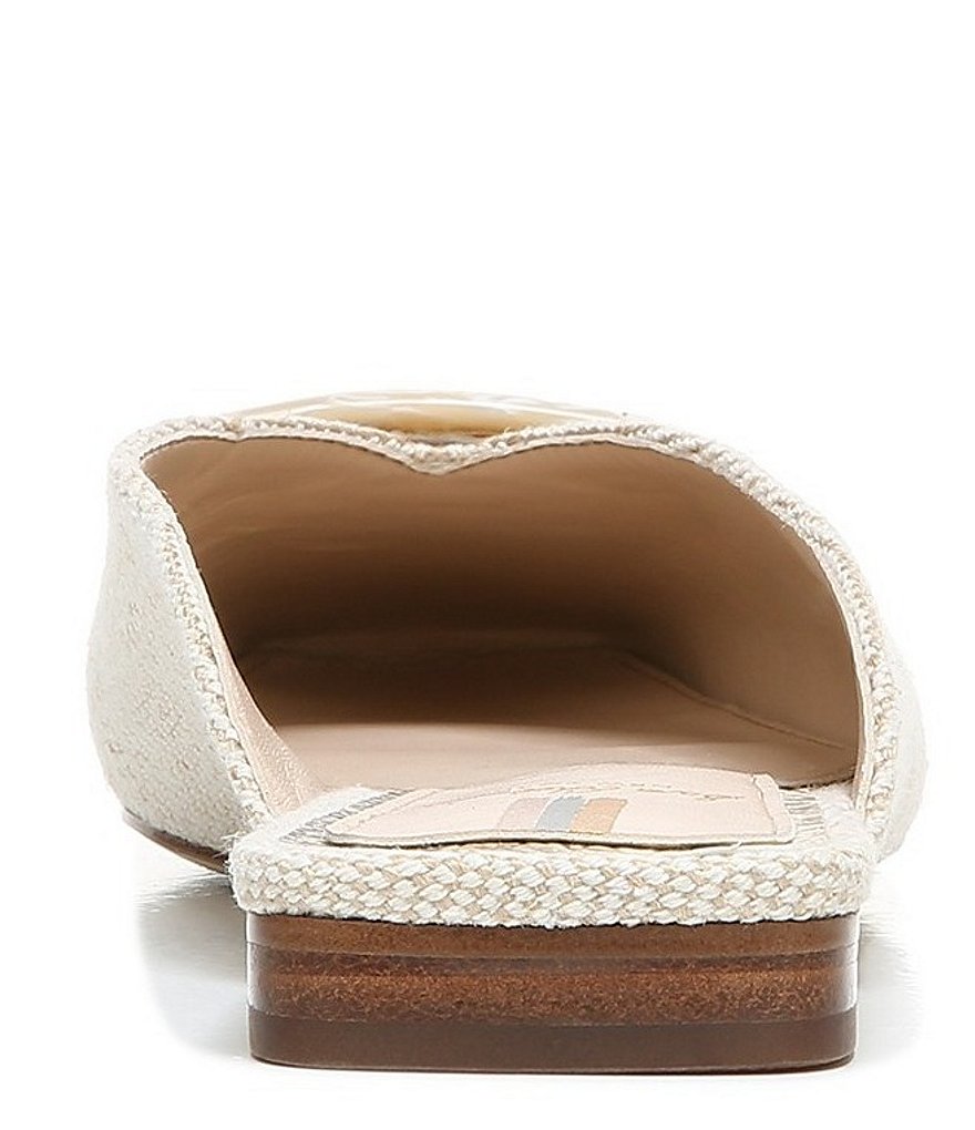 Sam Edelman Lavina Fabric Bit Buckle Mules