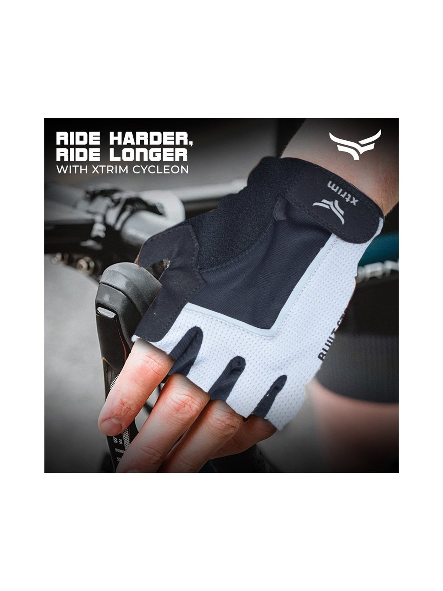 Protoner Gym Gloves with Padded Palm and Wrist Support (Black)