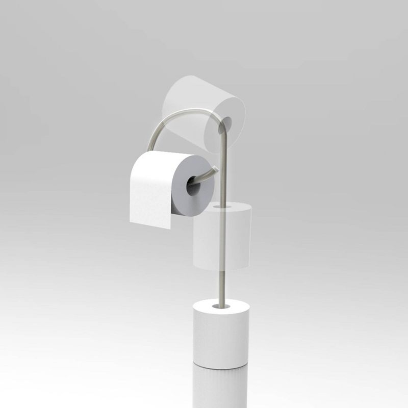 Loo Toilet Caddy Chrome - Better Living Products