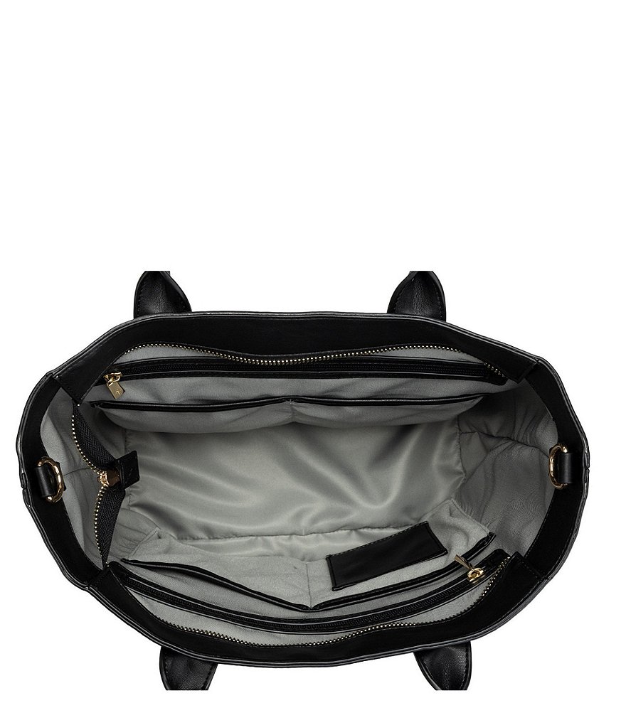 Ju-Ju-Be Eco Leather Zip Top Tote Bag