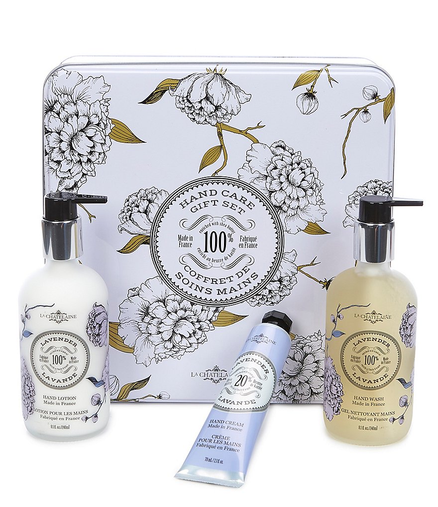 La Chatelaine Lavender Hand Care Gift Set