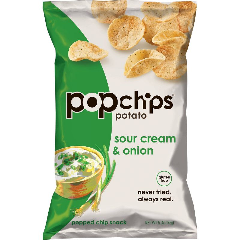 Popchips Sour Cream and Onion - 5oz