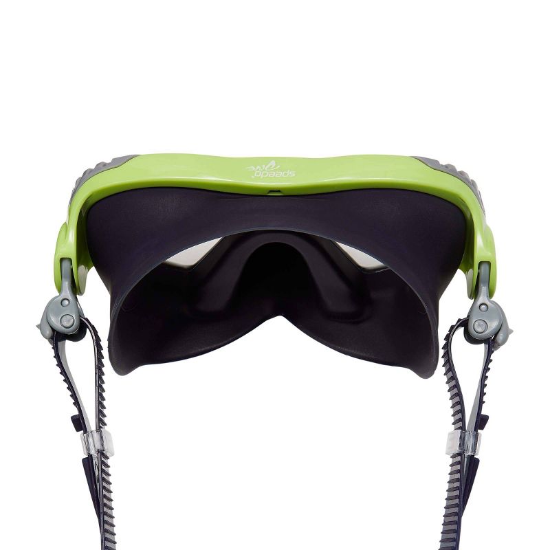 Speedo Junior Windward Swim Mask - Lime/Clear