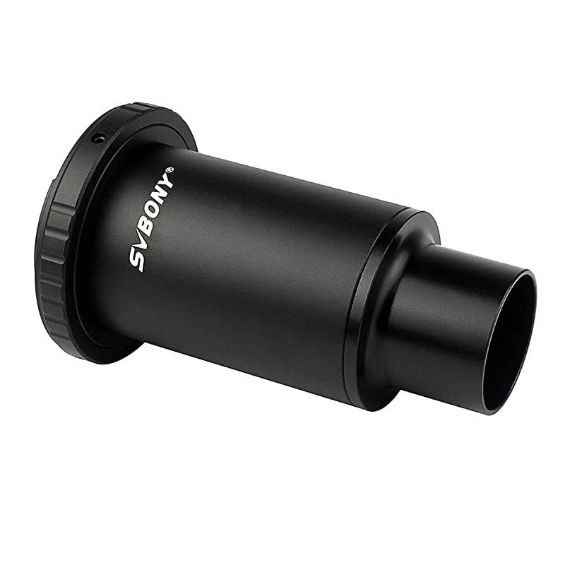 125 inches CA1 Extension Tube M42 Thread T Mount Adapter and T2 Ring Compatible for Nikon DSLR Camera Photography and Telescope Eyepiece