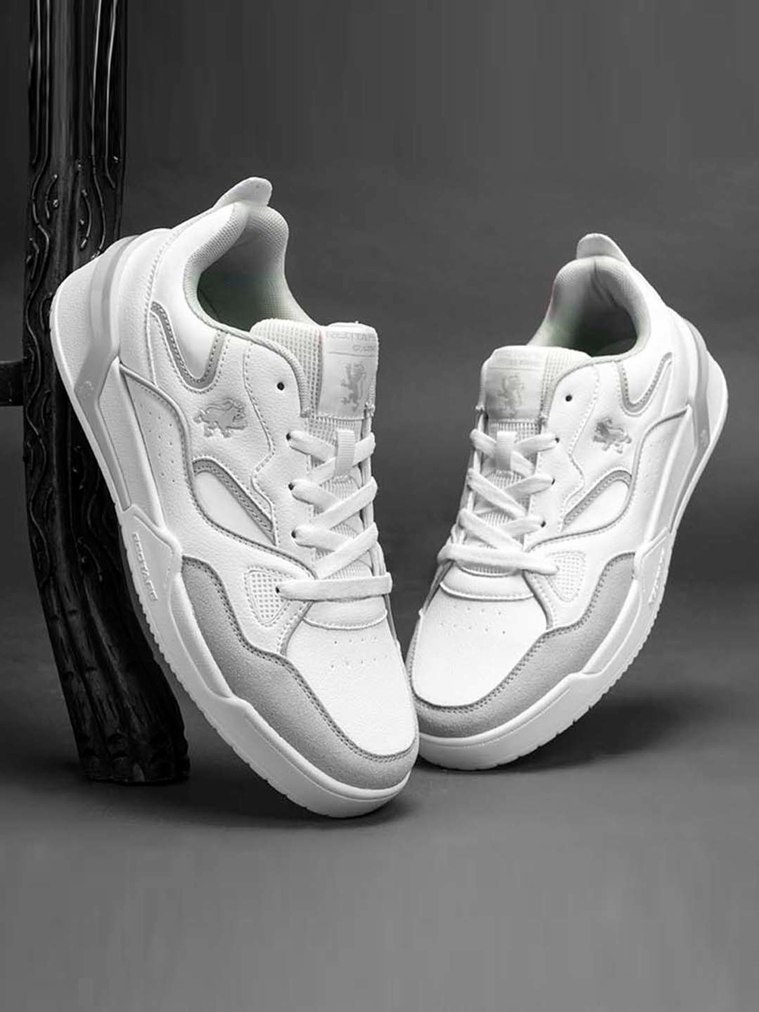 Red Tape Men's Grey Casual Sneakers