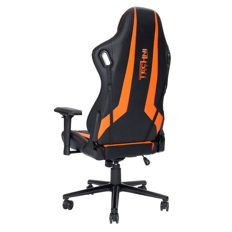 Ergonomic Gaming Chair Orange - Techni Sport