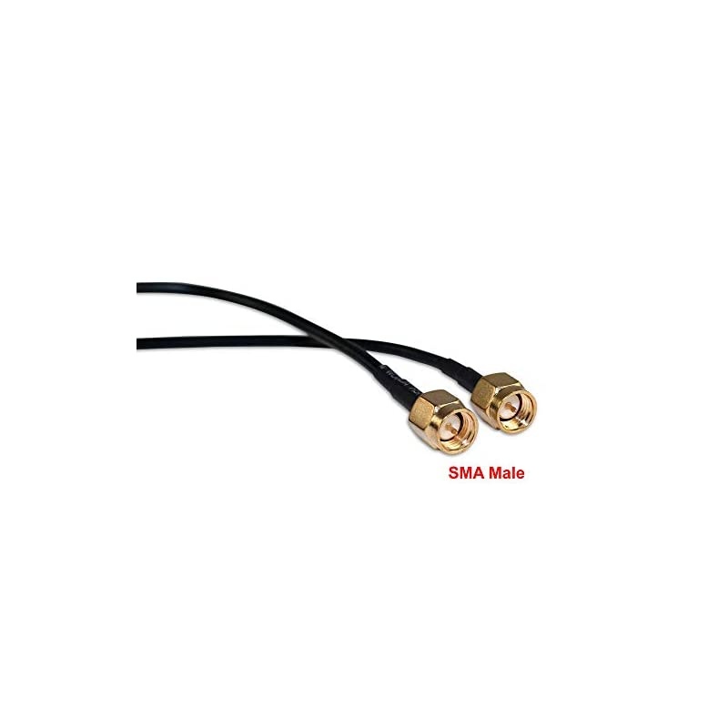 3G / 4G / LTE 3.5 dBi Omni-Directional Adhesive Mount Antenna for Cisco, Cradlepoint, Digi, MoFi, Pepwave, , Sierra Wireless, Sixnet/Red Lion and Many Others (2-Pack for MIMO)