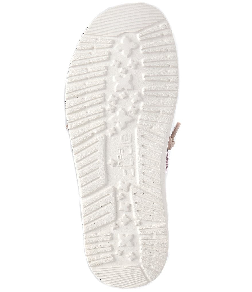 Hey Dude Girls' Wendy Disco Pink Washable Slip-Ons (Toddler)