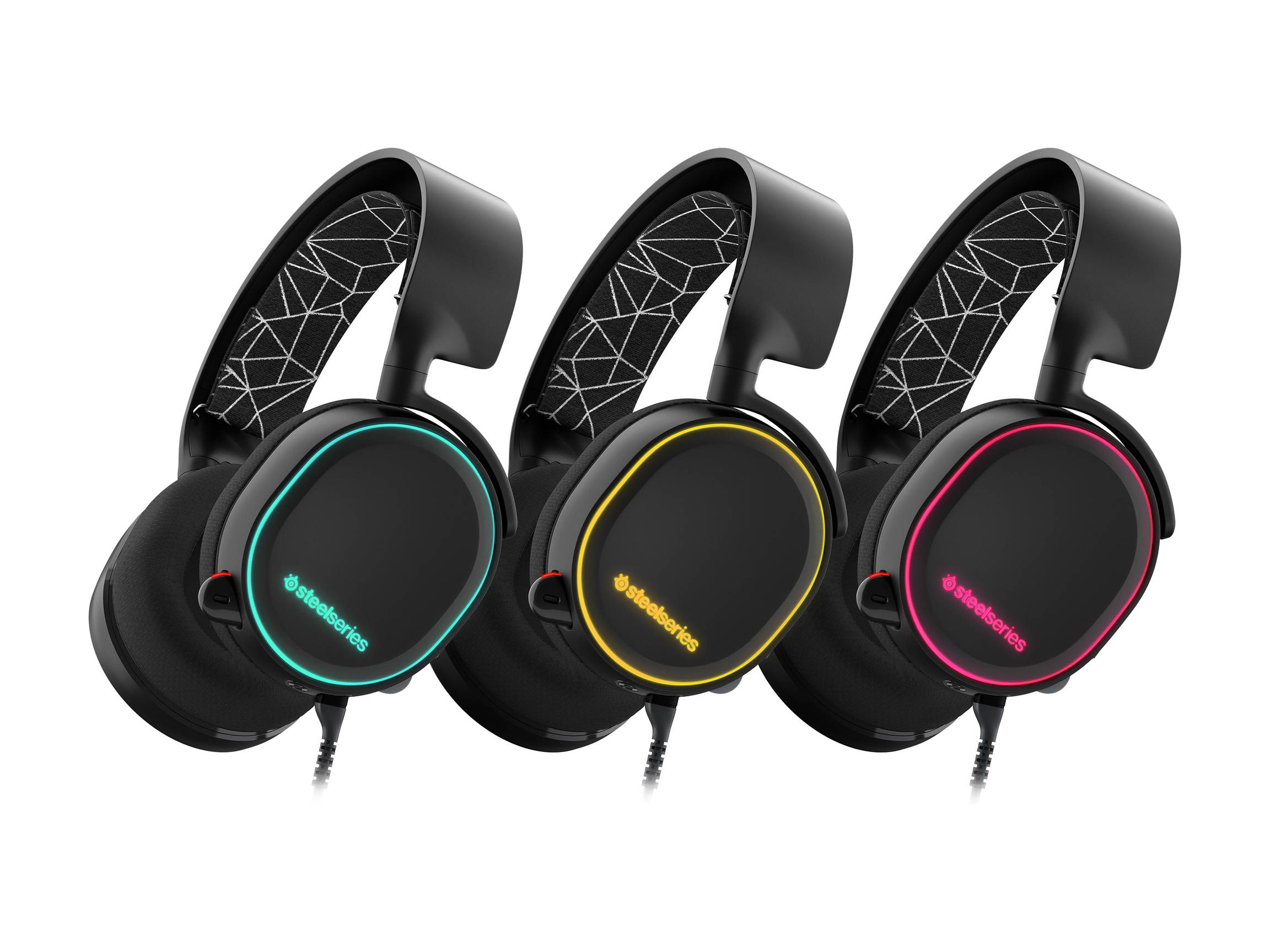 SteelSeries 61435 Arctis 3 Solar Red Gaming Headset