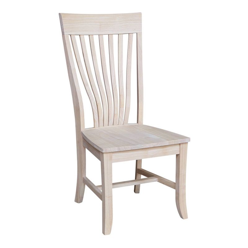 Set of 2 Amanda Dining Chairs Beige - International Concepts